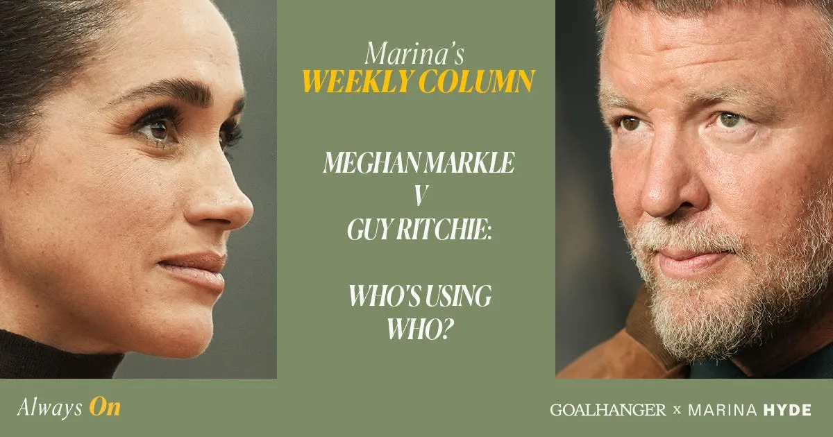 Meghan Marklen ja ohjaaja Guy Ritchien väitetty Hollywood-kiista