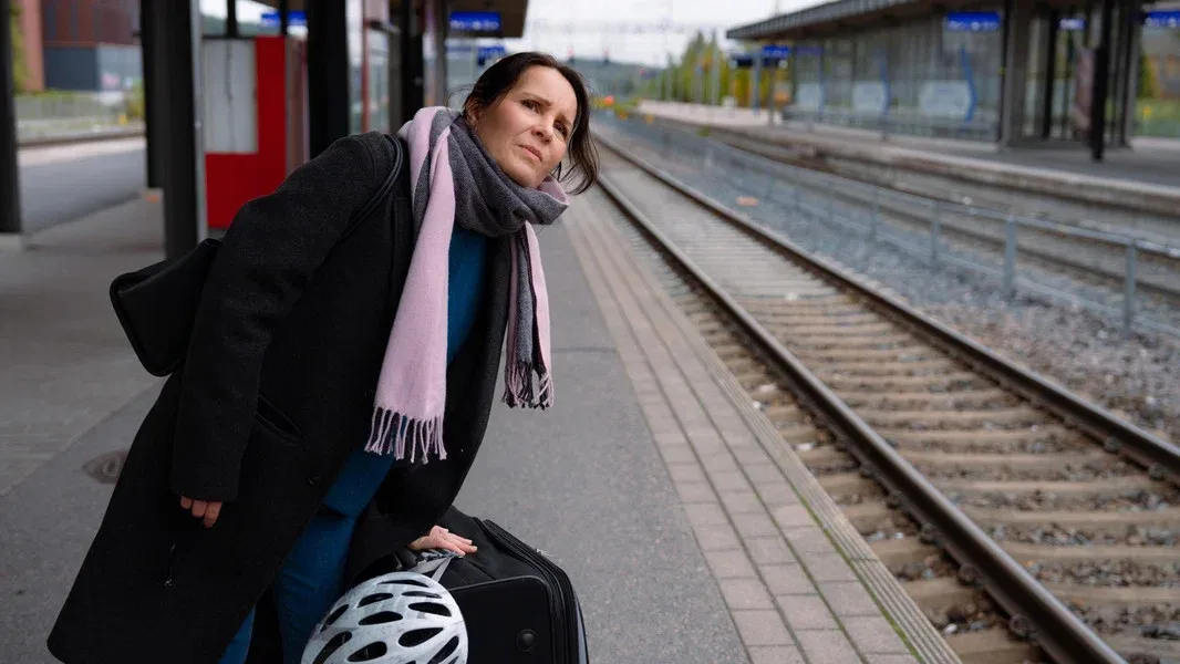 Pirjo i Sverige on helevetin hauska